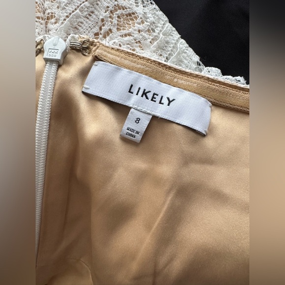 Likely Women's Milaro Off-The-Shoulder Dress - Ivory - Size 8 - Picture 13 of 15